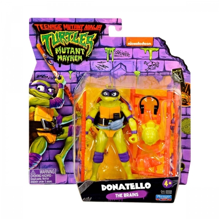 As Tartarugas Ninja - Boneco Donatello de 11cm do Filme