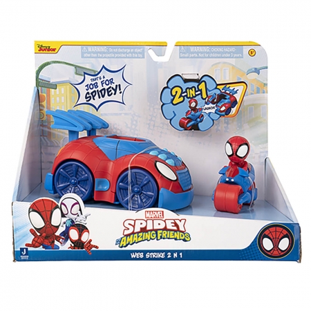 Carrinho 2 em 1 Homem Aranha - Sunny Brinquedos