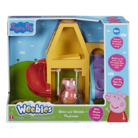 Casa de Diversão com Weebles Peppa Playhouse - Peppa Pig