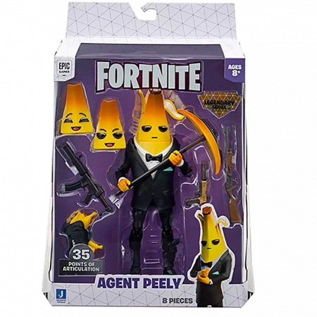 Fortnite - Legendários - Figuras 15 Cm - Agent Peely
