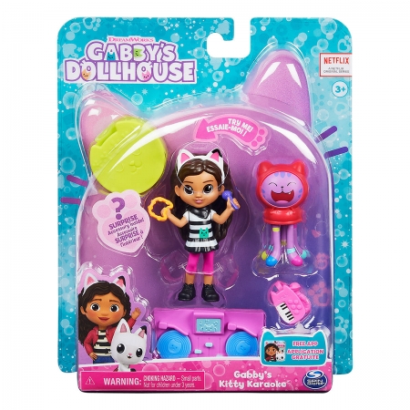 Gabby's Dollhouse - Conjunto com Boneca - Karaokê