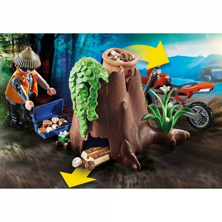 Playmobil - Carro Off-Road Da Polícia Com Bandido