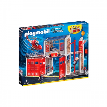 Playmobil - Estação de Bombeiros com Alarme - 9462
