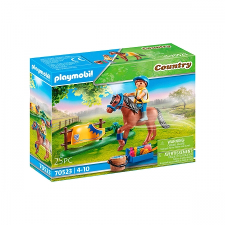 Playmobil - Pônei Galês Colecionável - Country - 70523