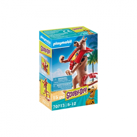 Playmobil - Scooby-Doo! Figura Colecionável Salva-Vidas