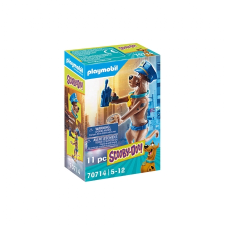 Playmobil - Scooby Policial - Scooby-Doo! - 70714