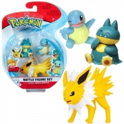 Pokémon - 3 Figuras De Ação - Jolteon + Squirtle + Munchlax