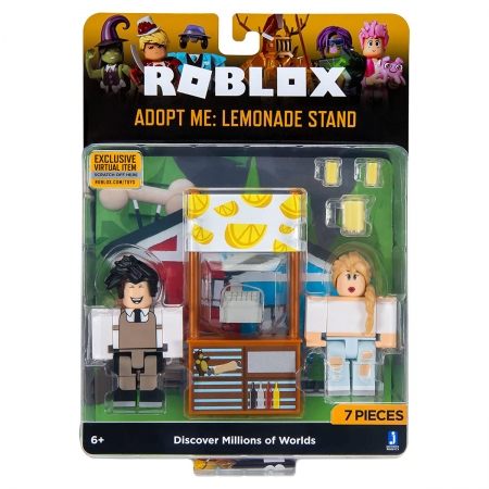 Roblox - 2 Bonecos de 7cm - Adopt Me: Lemonade Stand