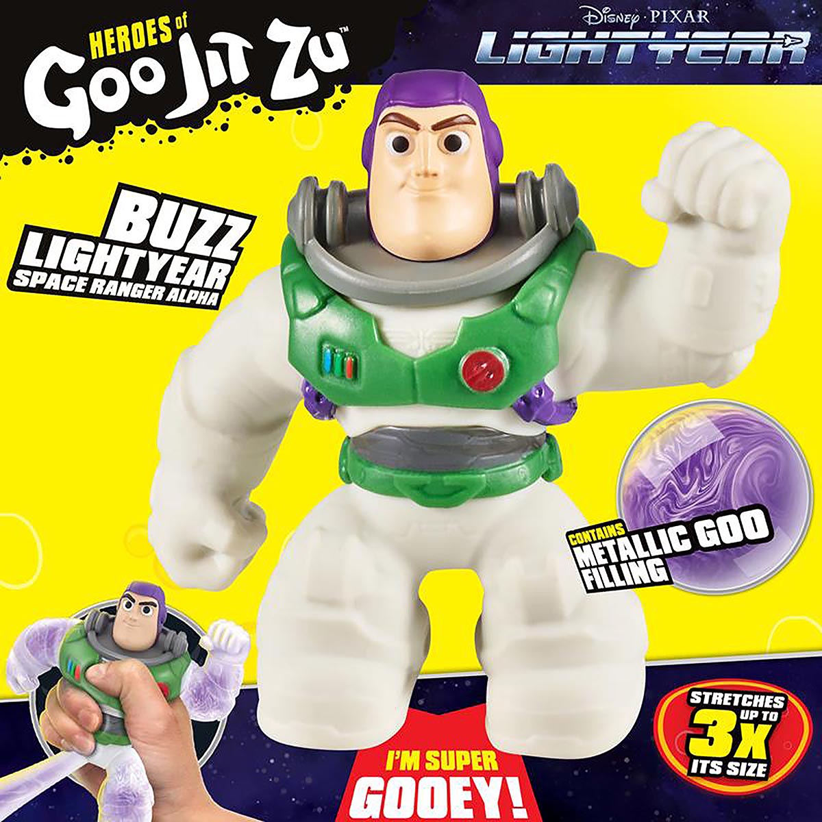 Boneco Elástico 12cm Buzz Lightyear - Goo Jit Zu Lightyear