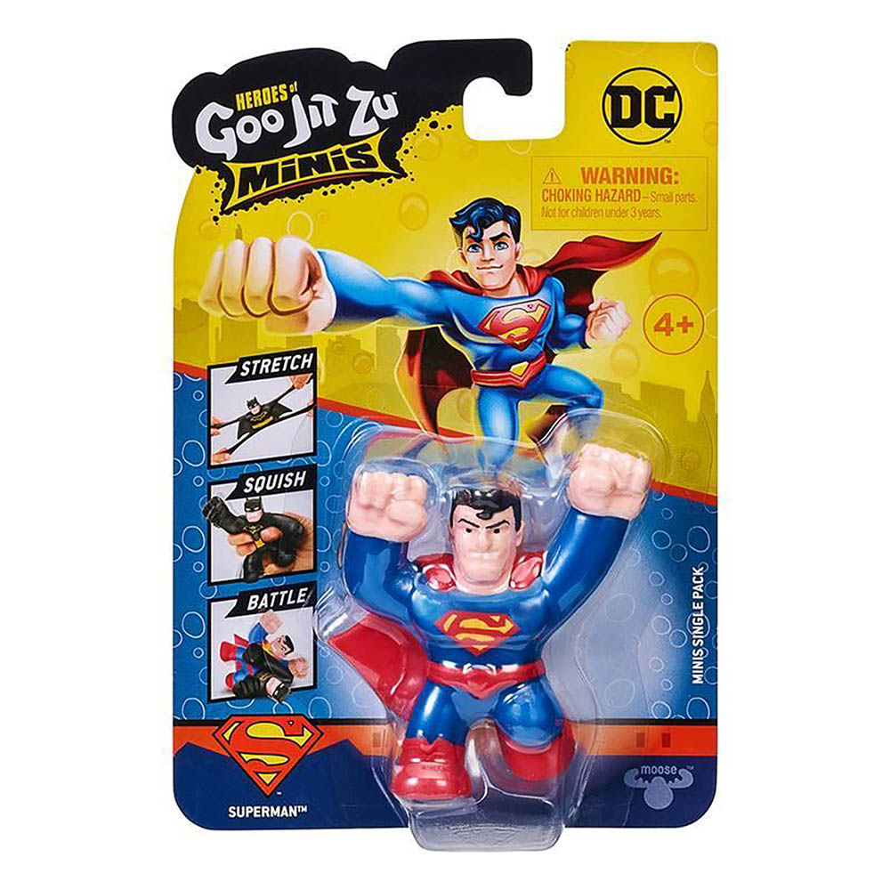 Boneco Elástico Estica Mini Super Homem - Goo Jit Zu DC
