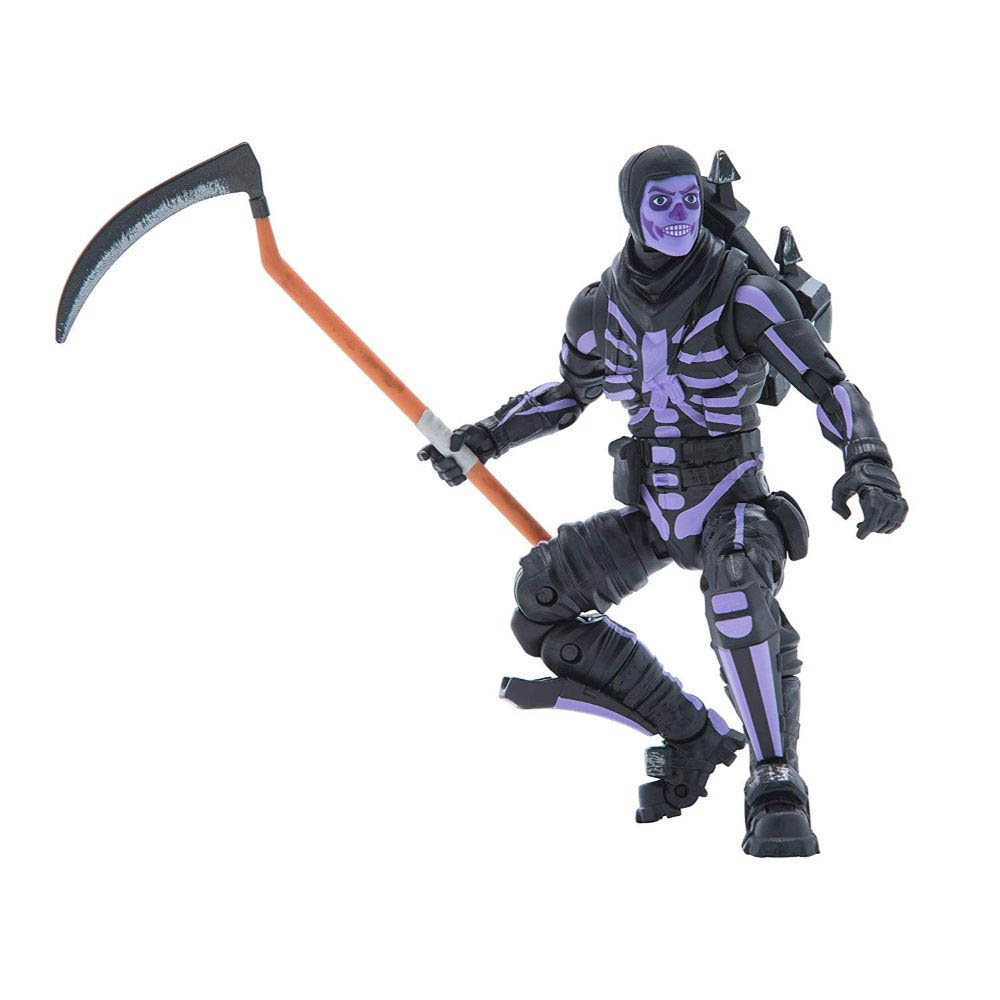Fortnite - Legendários - Figuras 15 Cm - Skull Tropper - Purple Grow