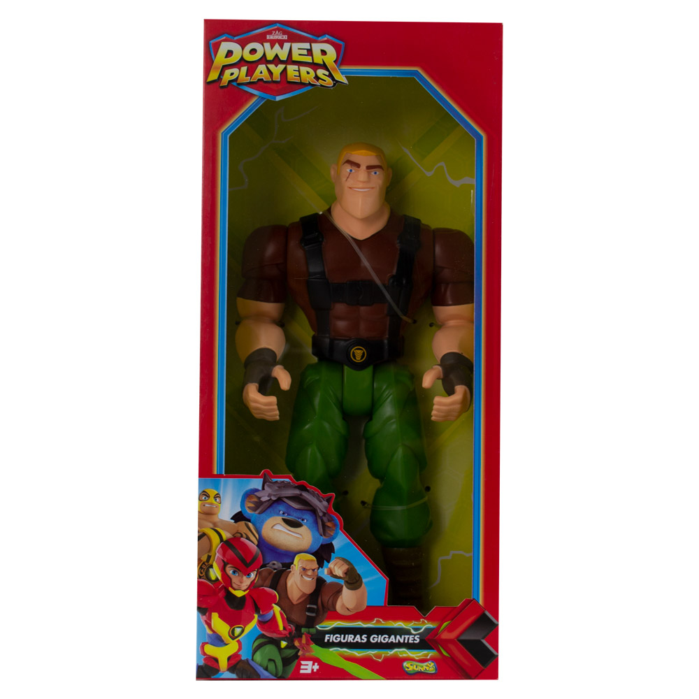 Power Players - Figura Articulada 30 Cm - Sarge