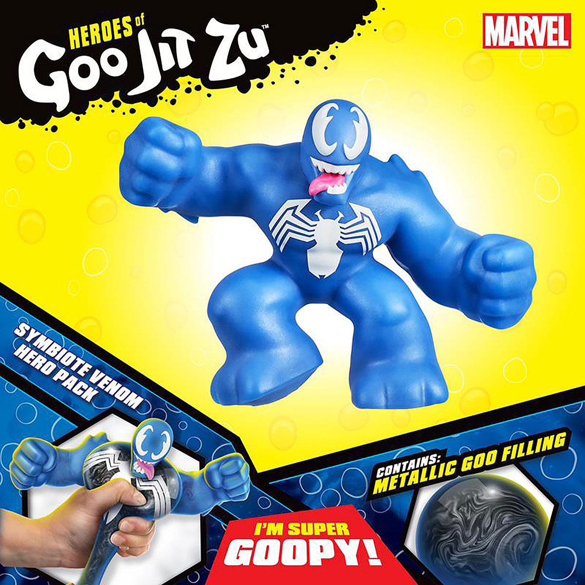 Goo Jit Zu - Pack Com 1 Figura - Venom (Simbionte)