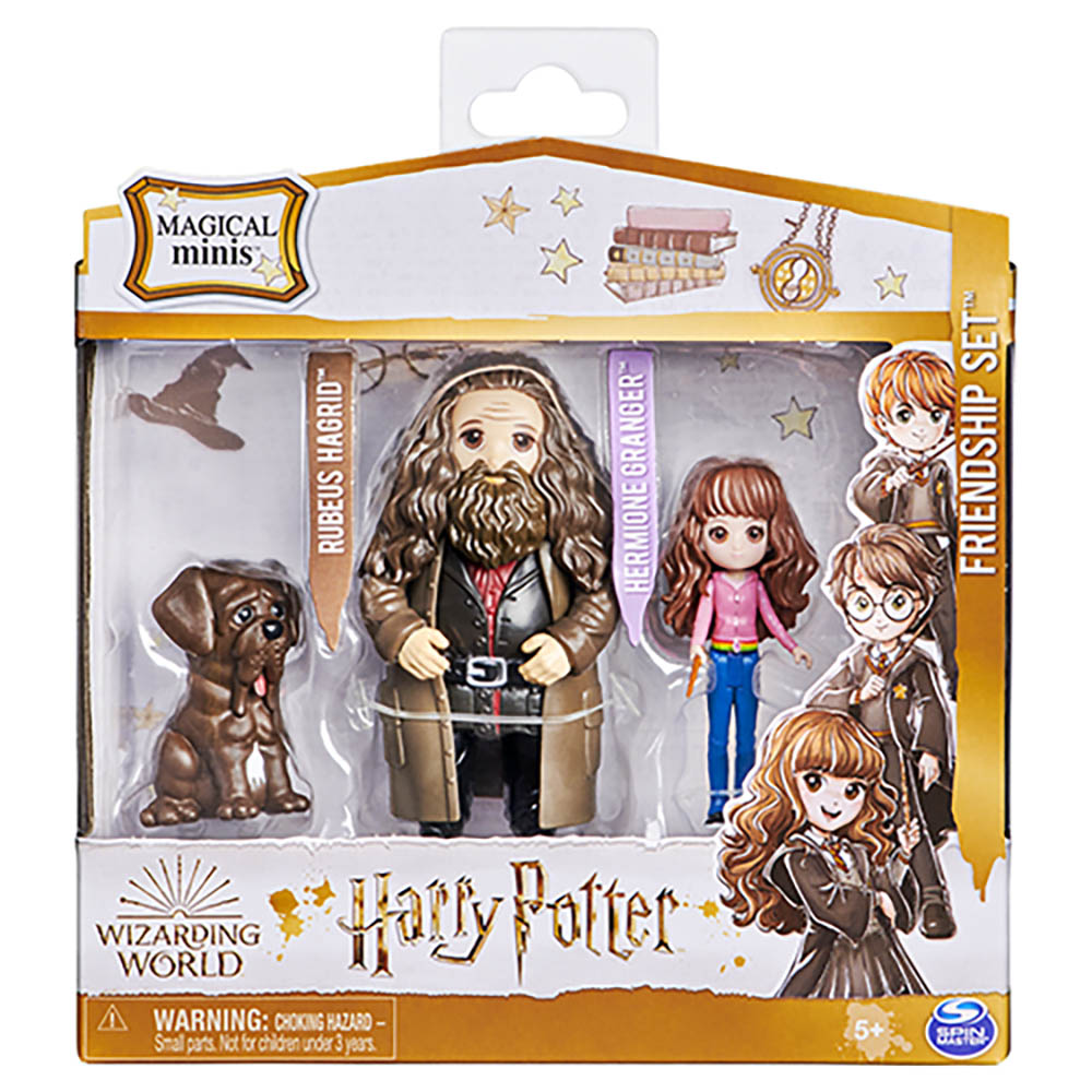 Harry Potter - Pack Da Amizade Amuletos Magicos Hermione E Hagrid