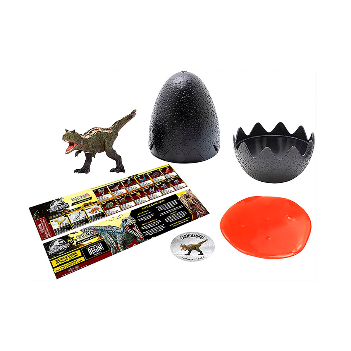 Jurassic World - Dinossauro Surpresa - Kit 3 Ovos Surpresa