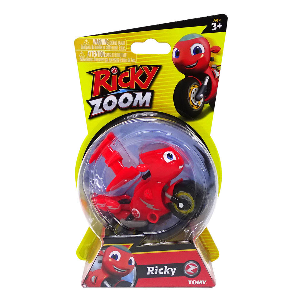 Kit Ricky Zoom - Pista De Lançamento + Figura