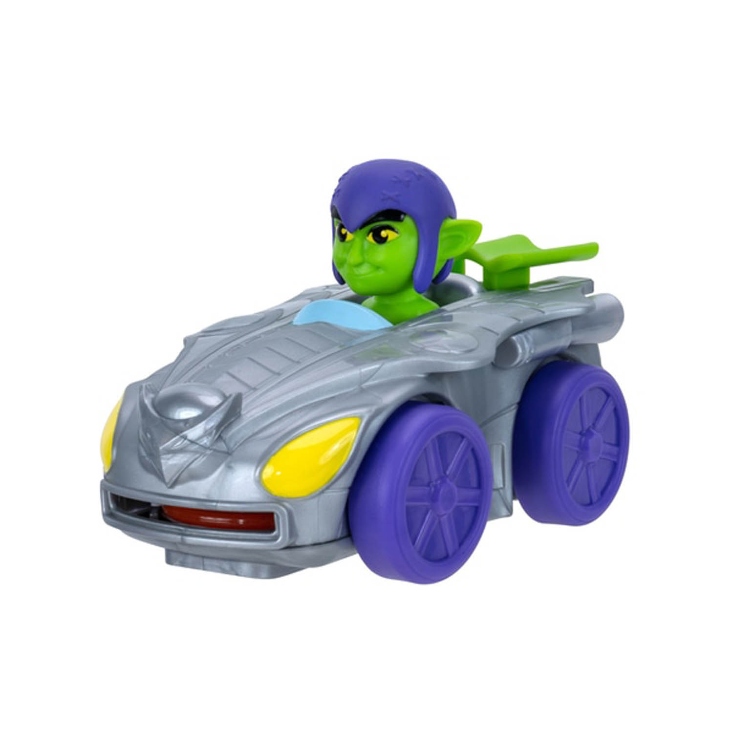 Carrinho Mini Veículos 10cm - Duende Verde - Spidey Marvel