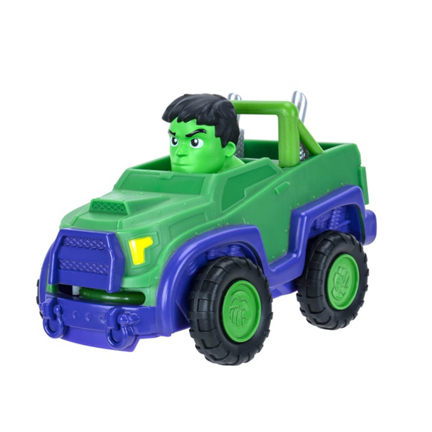 Carrinho Mini Veículos 10cm - Hulk - Spidey Marvel