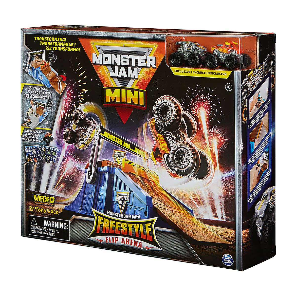 Monster Jam - Flip Arena com Mini Max-D e El Toro Loco