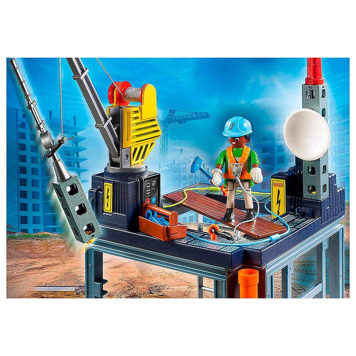 Playmobil - Canteiro de Obras - City Action - 70816