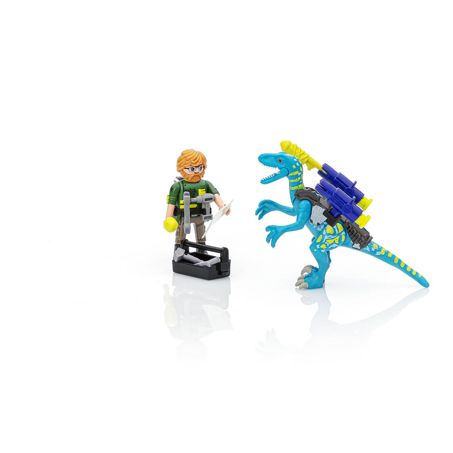 Playmobil Deinonychus Pronto para Batalha - Dino Rise  70629