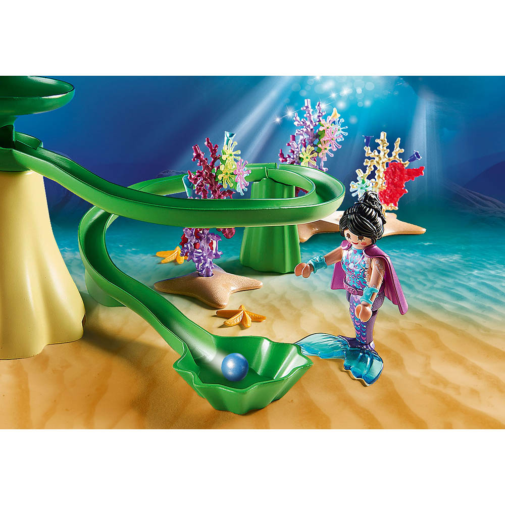 Playmobil - Enseada De Sereias Com Corais E Cúpula Iluminada
