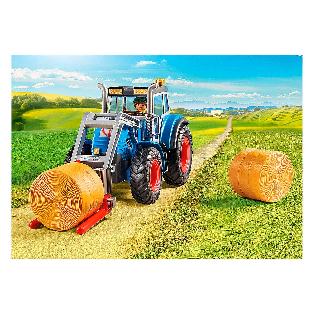 Playmobil - Grande Trator com Acessórios - Country - 71004