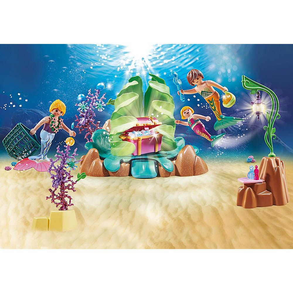 Playmobil - Lounge Coral de Sereias - Magic - 70368