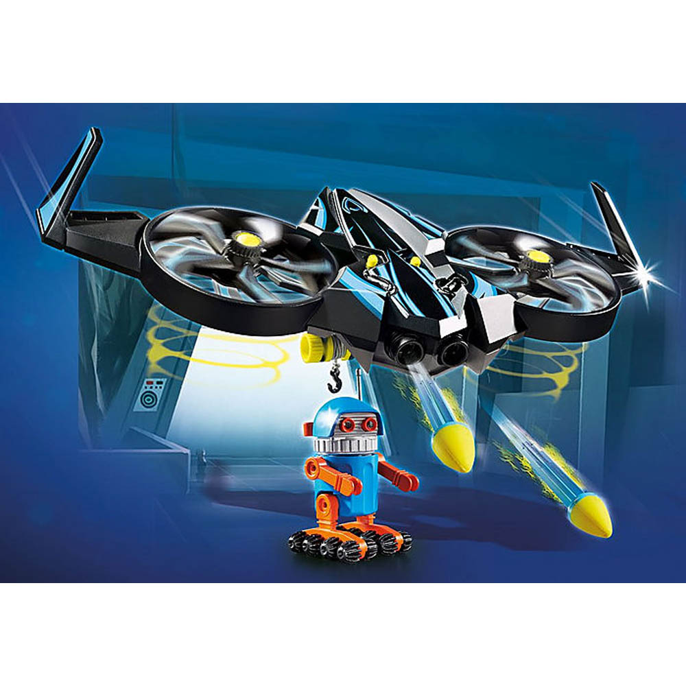 Playmobil - O Filme - Rabotitron Com Drone - 1271 Sunny
