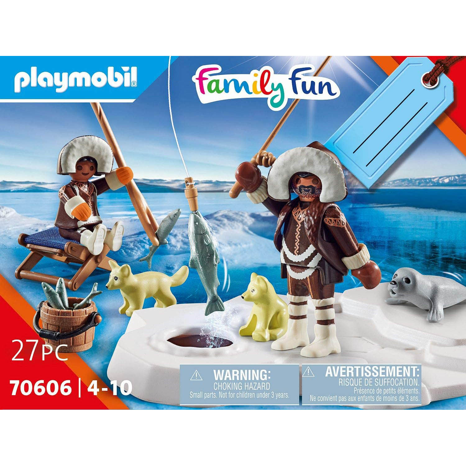 Playmobil - Pescador no Gelo - Family Fun - 70606