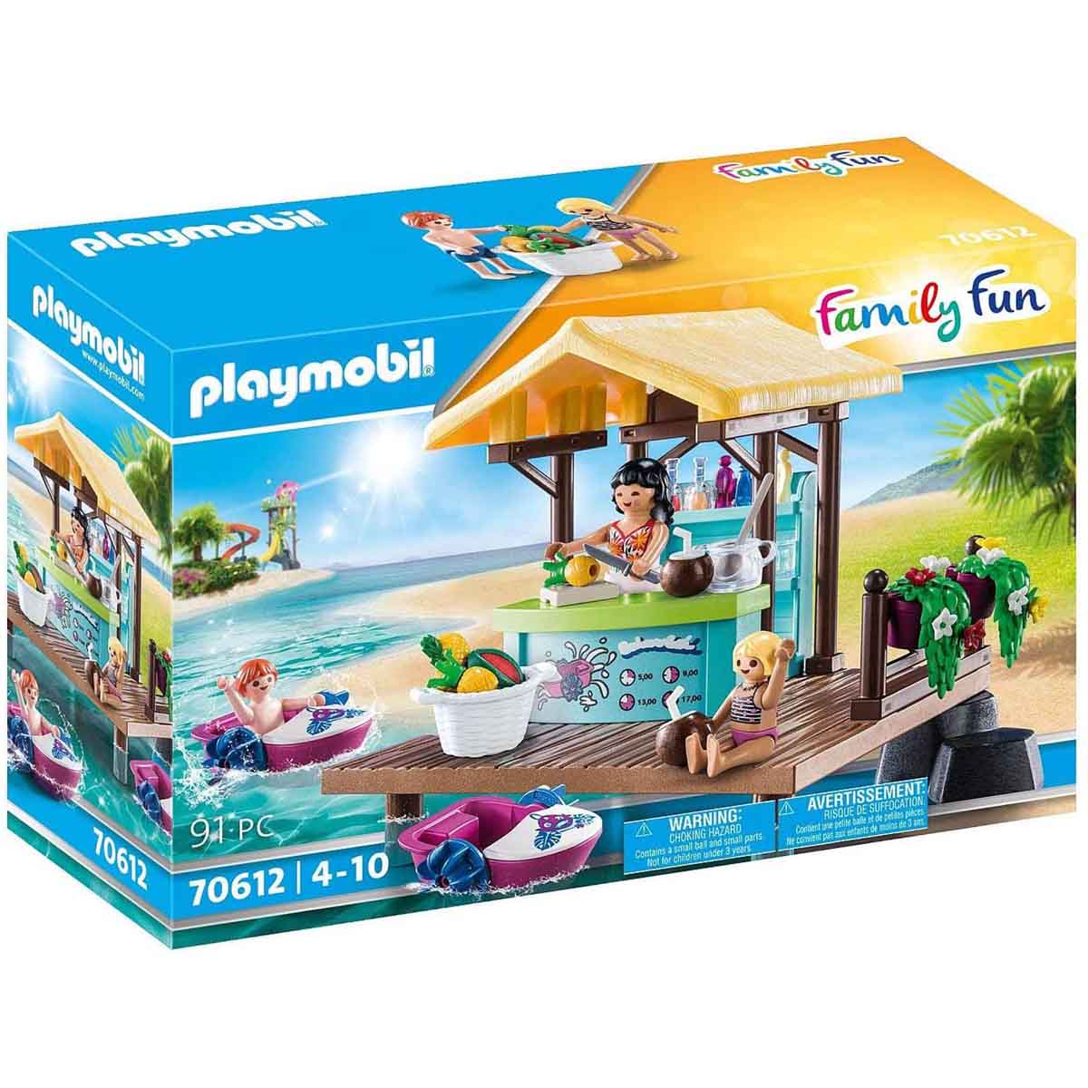 Playmobil - Quiosque com Pedalinhos - Family Fun - 70612