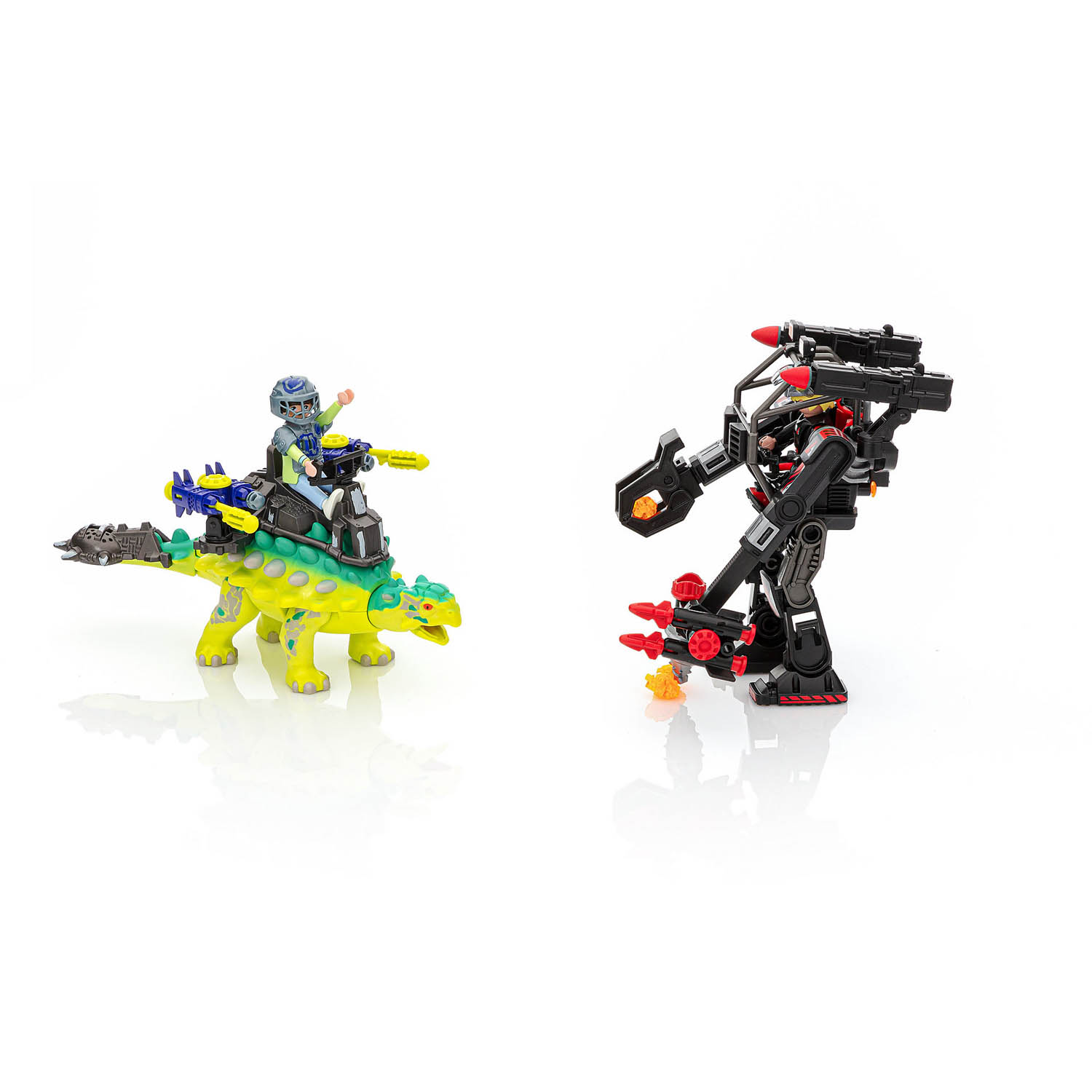 Playmobil Saichania Invasão do Robo - Dino Rise - 70626
