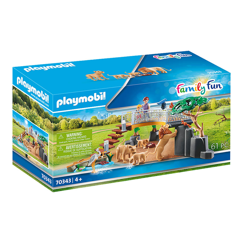 Playmobil - Santuário de Leões - Family Fun - 70343