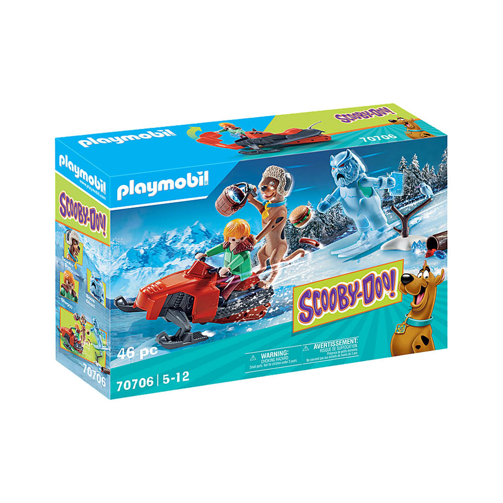 Playmobil - Scooby-Doo! Aventura Com O Fantasma Da Neve