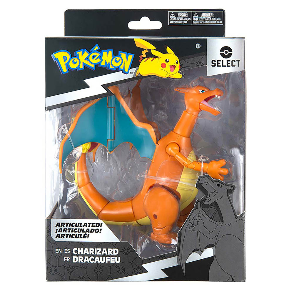 Pokemon - Figura Articulada de 15cm - Charizard