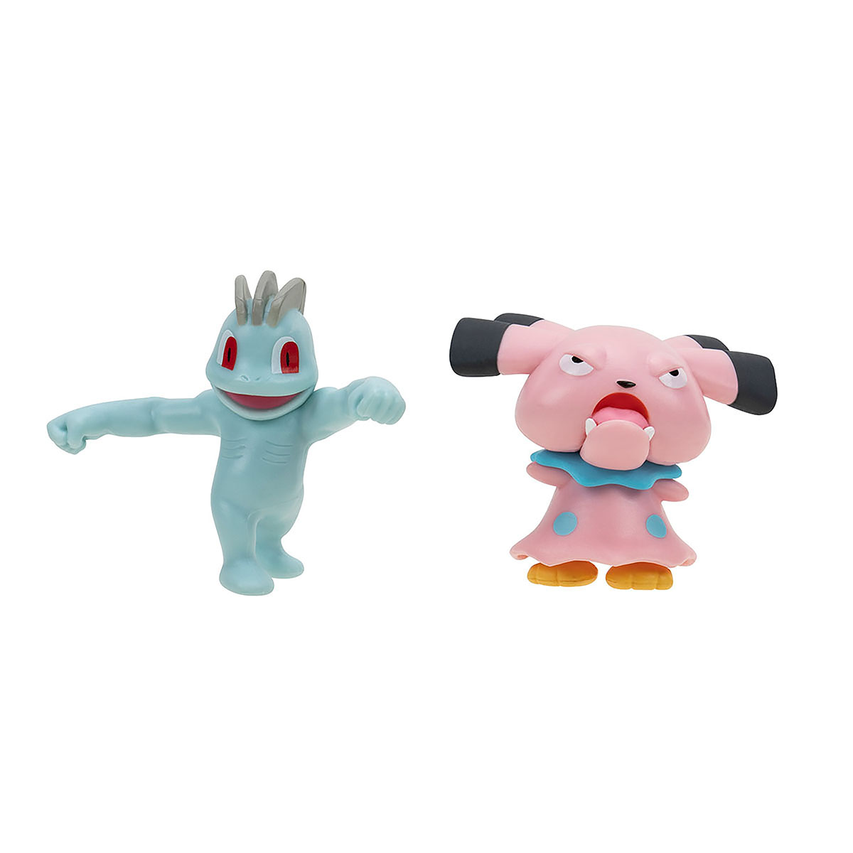 Pokémon - Figuras De Ação - Machop e Snubbull - Sunny