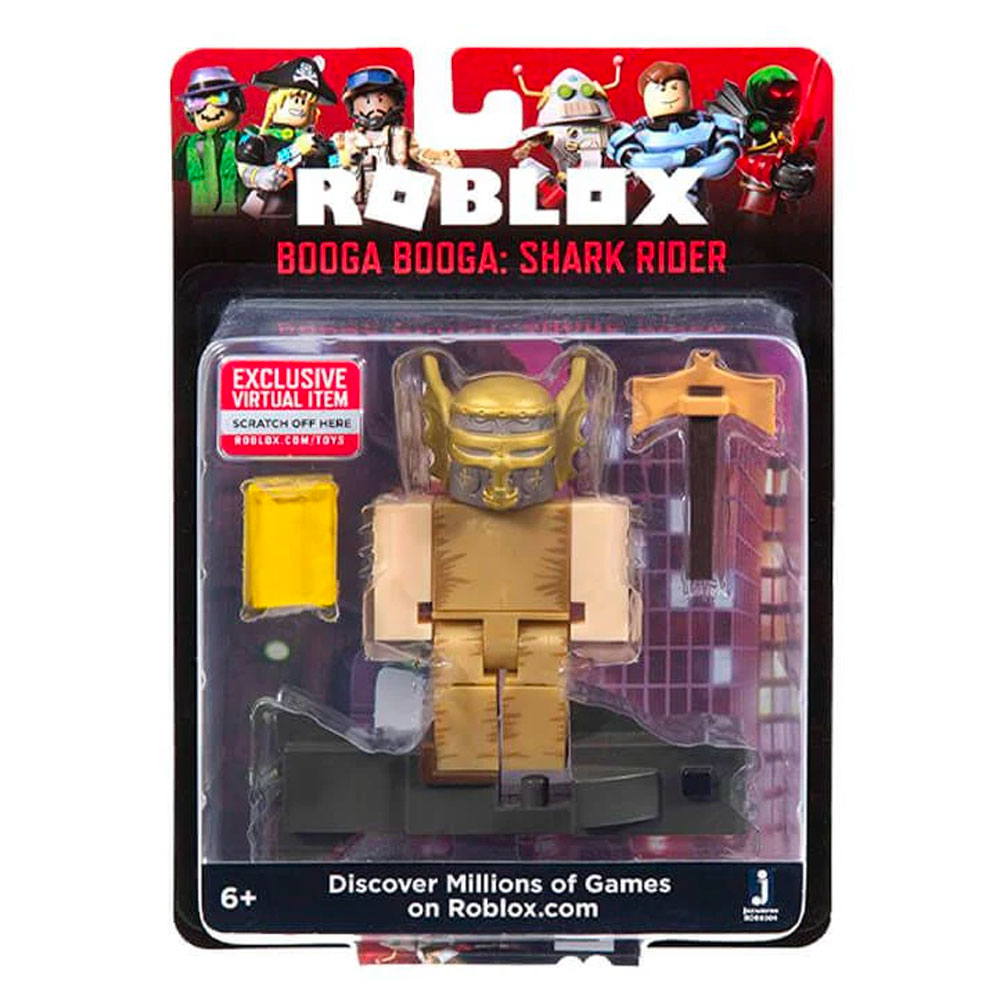 Roblox - Figura 7 Cm - Booga Booga Shark Rider