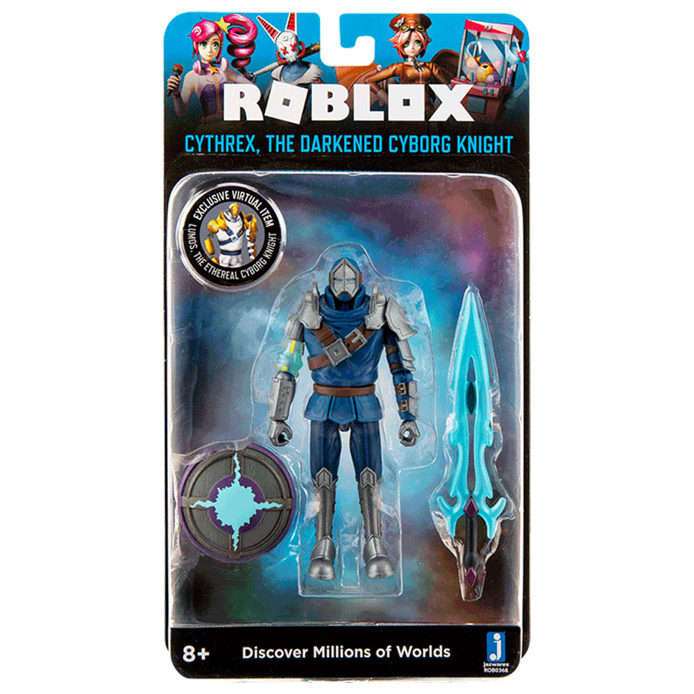 Roblox - Figura Cythrex - The Darkened Cyborg Knight