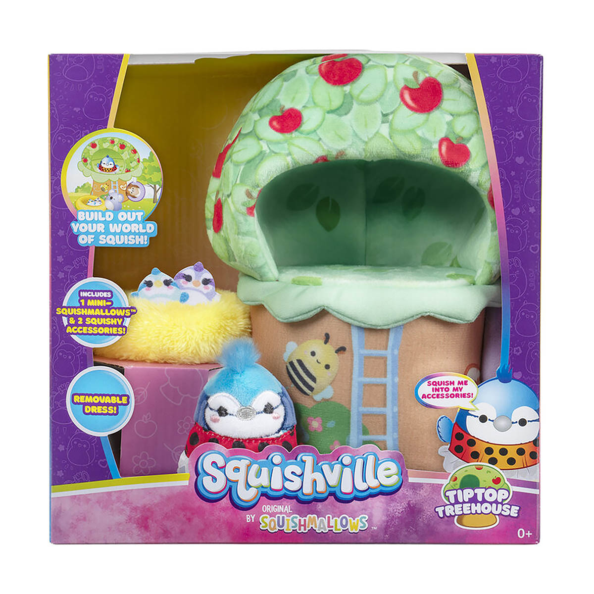 Squishville - Playset Squishmallow - Tip Top Treehouse