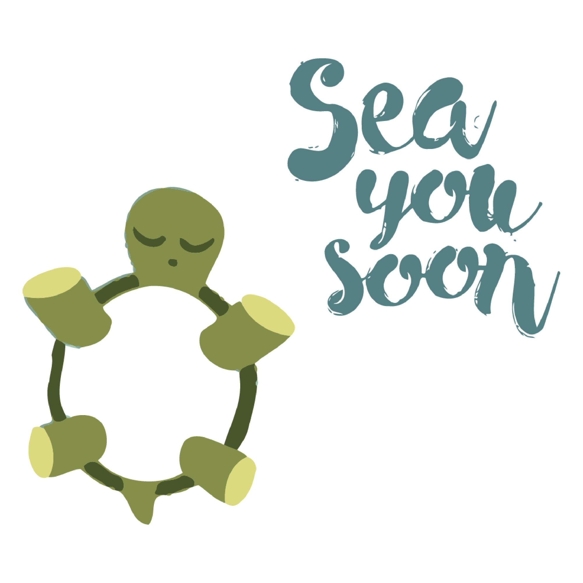 Ecobag padrão - "Sea You"