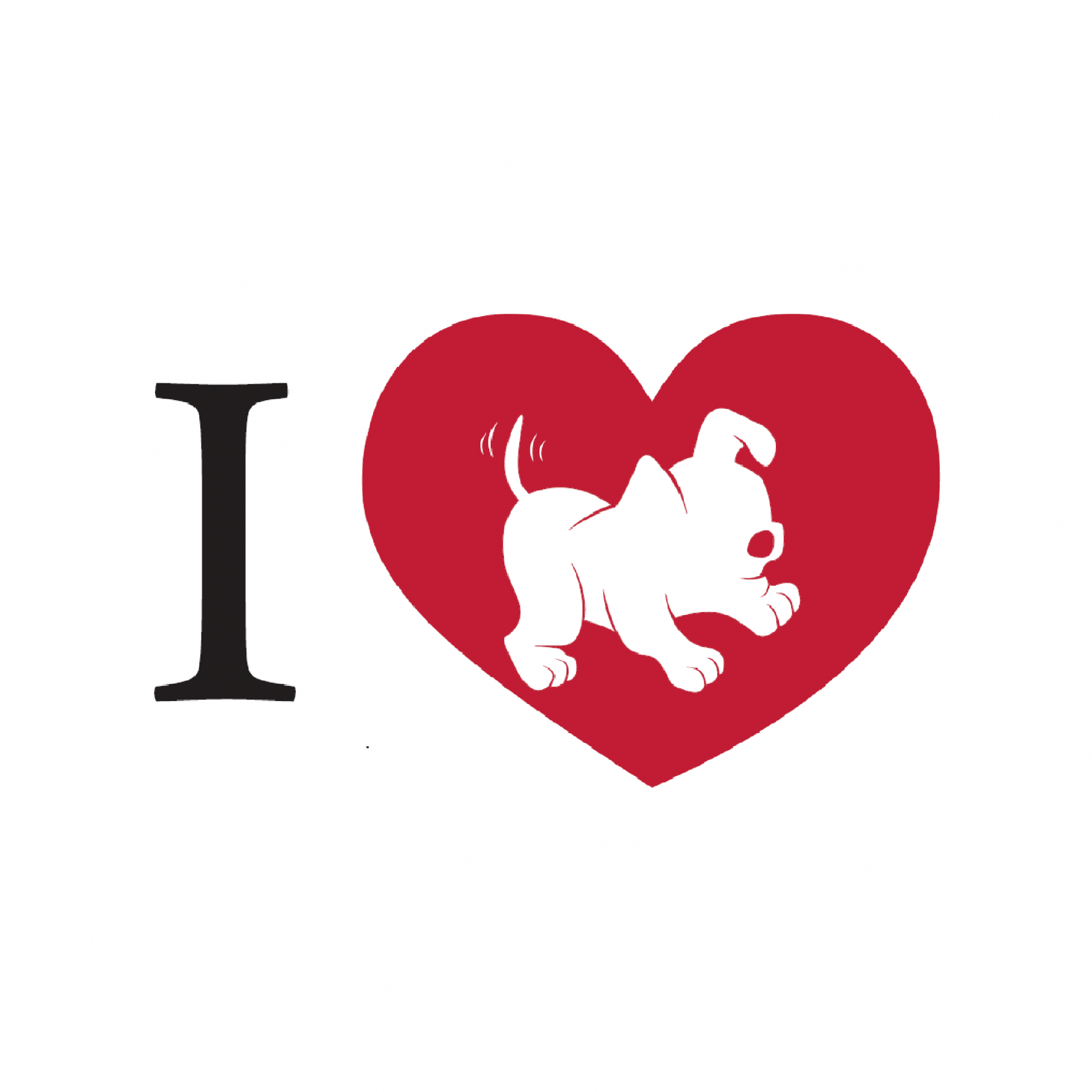 Sacola Ecobag Feira Personalizada Algodão 100% Reciclado - "Love dogs"