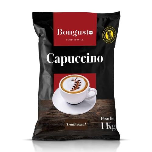 Capuccino Solúvel Bongusto - Sabores- Vending - 10 Pct