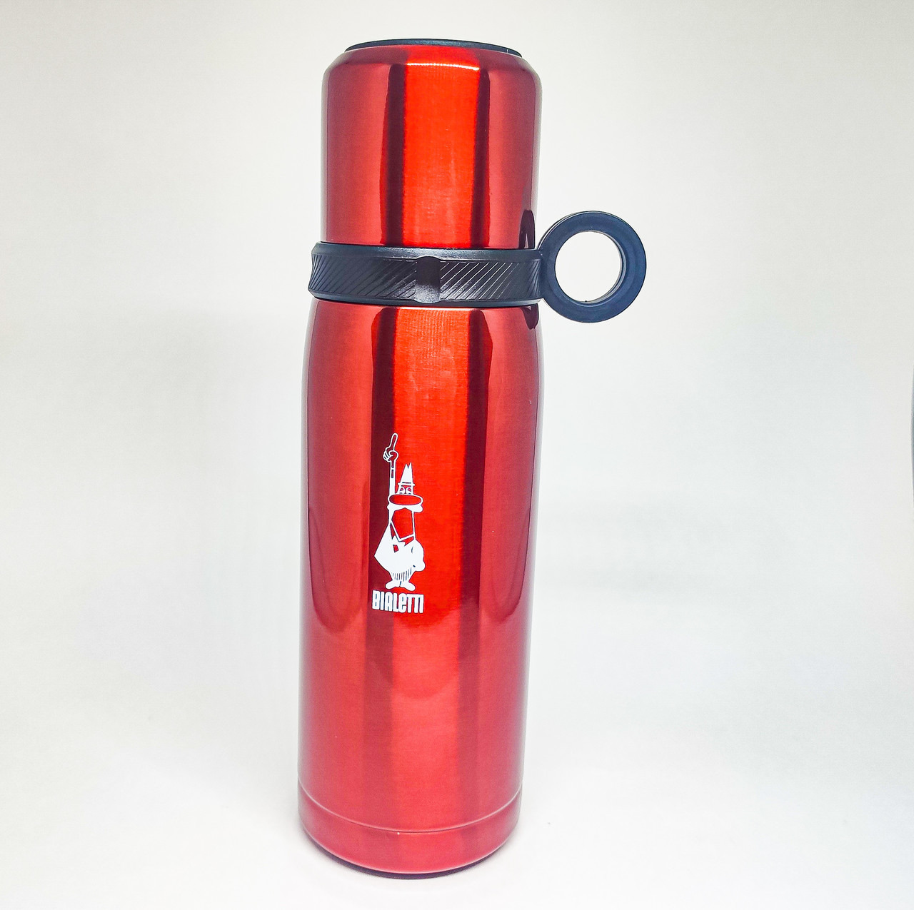 Kit Garrafa Thermos Vermelha+ Coador Vermelho 02+ Filtro+ Balança