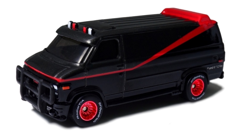 Hot Wheels - Retro Entertainment 2013 - A-Team - Custom GMC Panel Van - Hobby Lobby CollectorStore