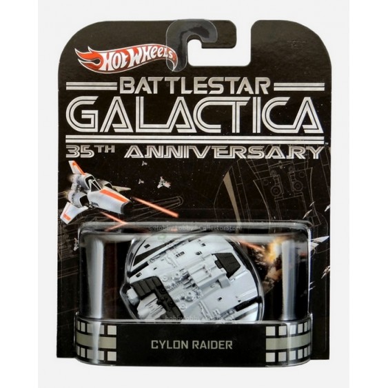 Hot Wheels - Retro Entertainment 2013 - Battlestar Galactica - Cylon Rider  - Hobby Lobby CollectorStore
