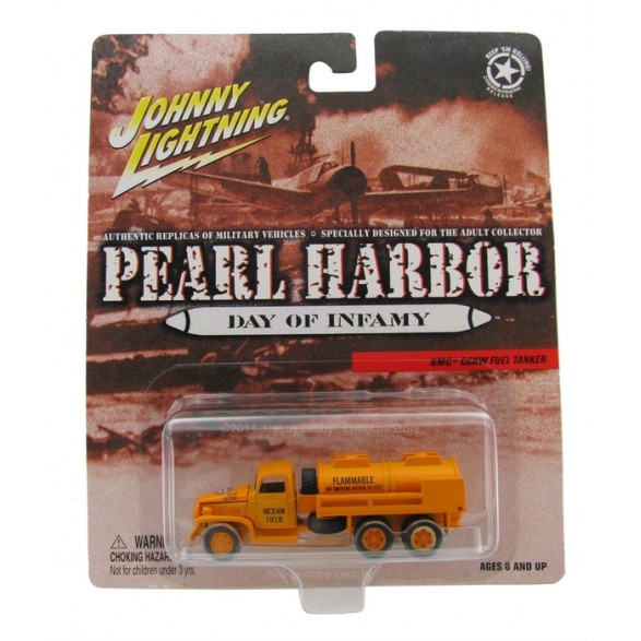 Johnny Lightning - Pearl Harbor - GMC CCKW Fuel Tanker - Hobby Lobby CollectorStore
