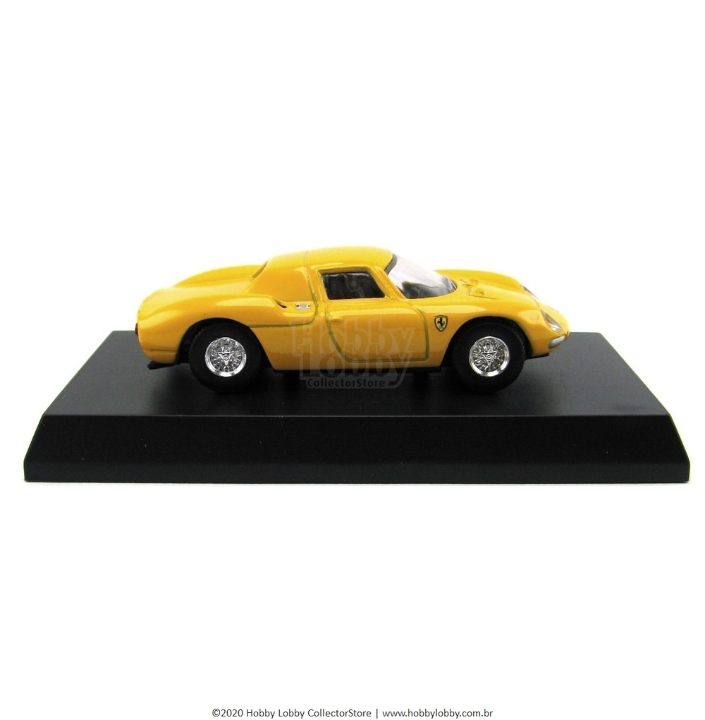 Kyosho - Ferrari Minicar Collection II - Ferrari  250 LM (amarela)  - Hobby Lobby CollectorStore