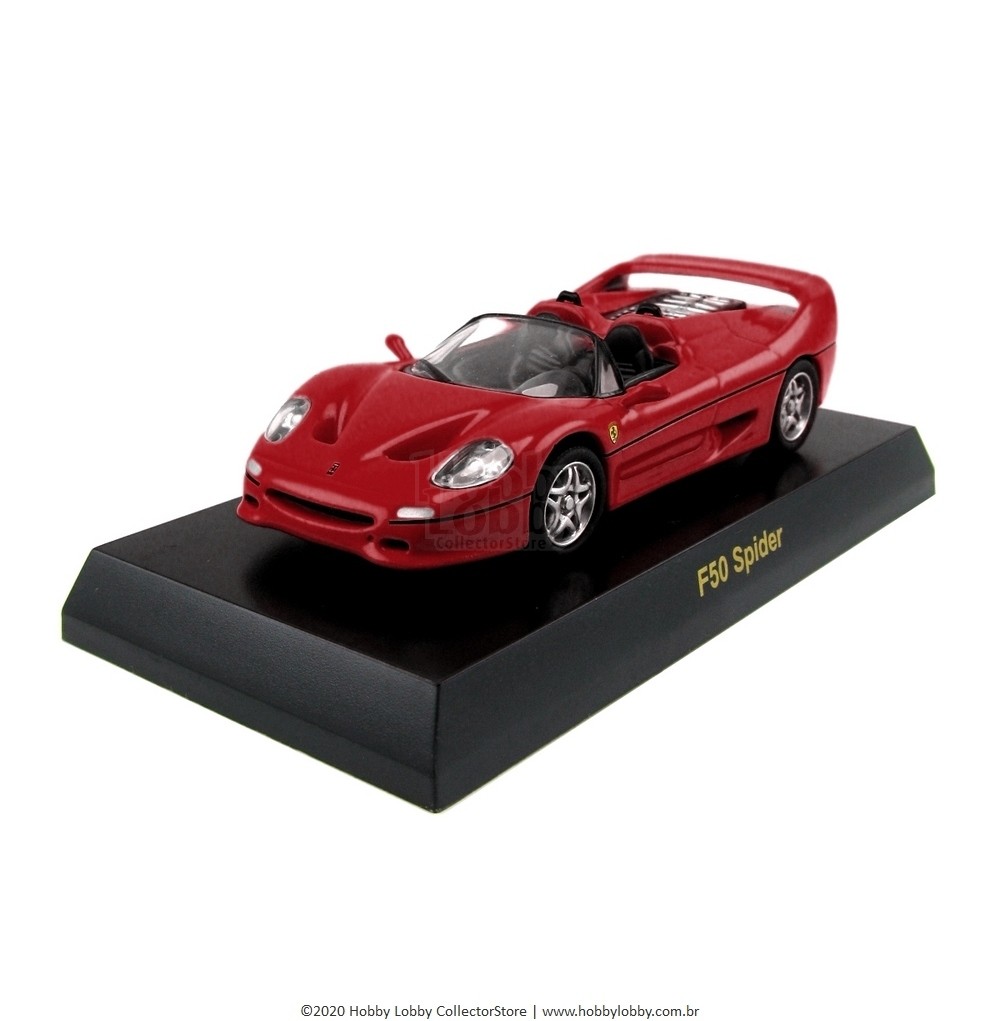 Kyosho - Ferrari Minicar Collection V - Ferrari F50 Spider [vermelha] - Hobby Lobby CollectorStore