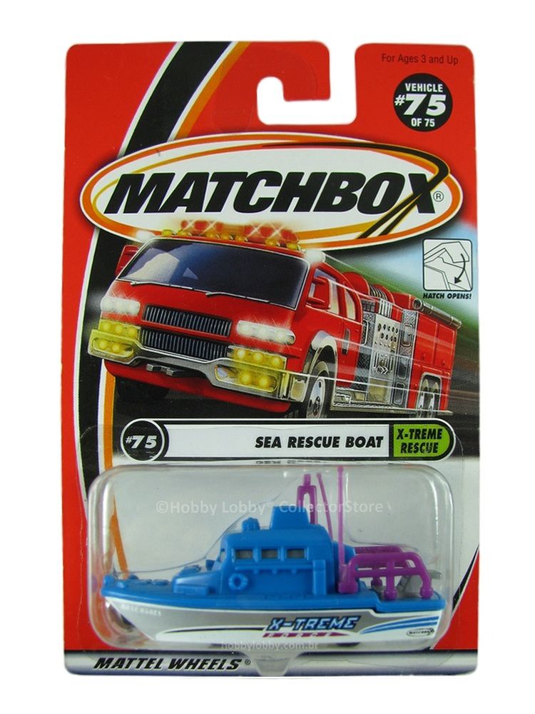 Matchbox - Coleção 2001 - Sea Rescue Patrol  - Hobby Lobby CollectorStore