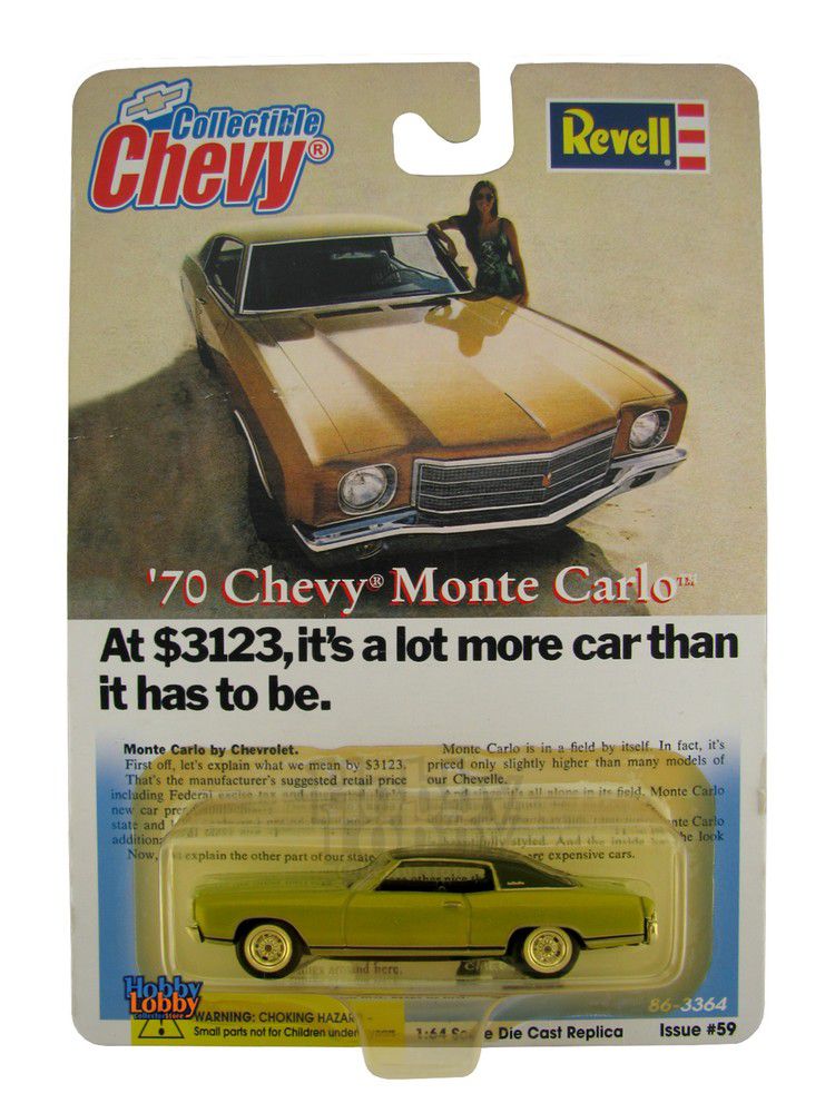 Revell - Collectible Chevy- ´70 Chevy Monte Carlo  - Hobby Lobby CollectorStore